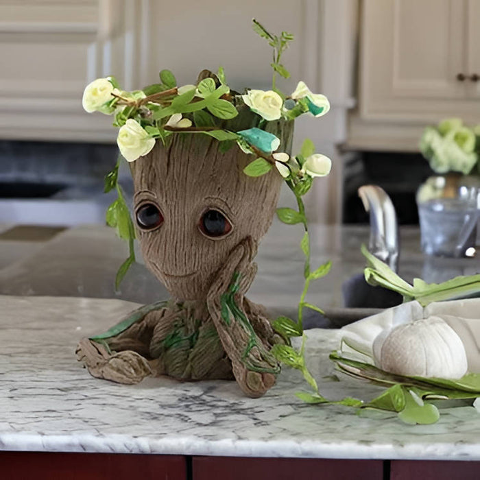 Baby Groot Resin Succulent Pot