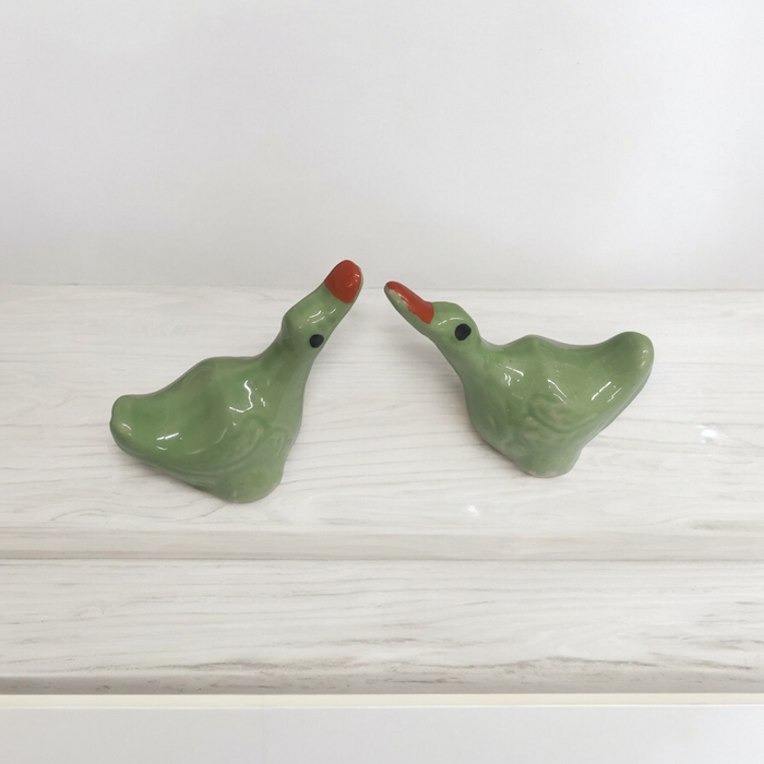 Duck Ceramic Miniature (pair)