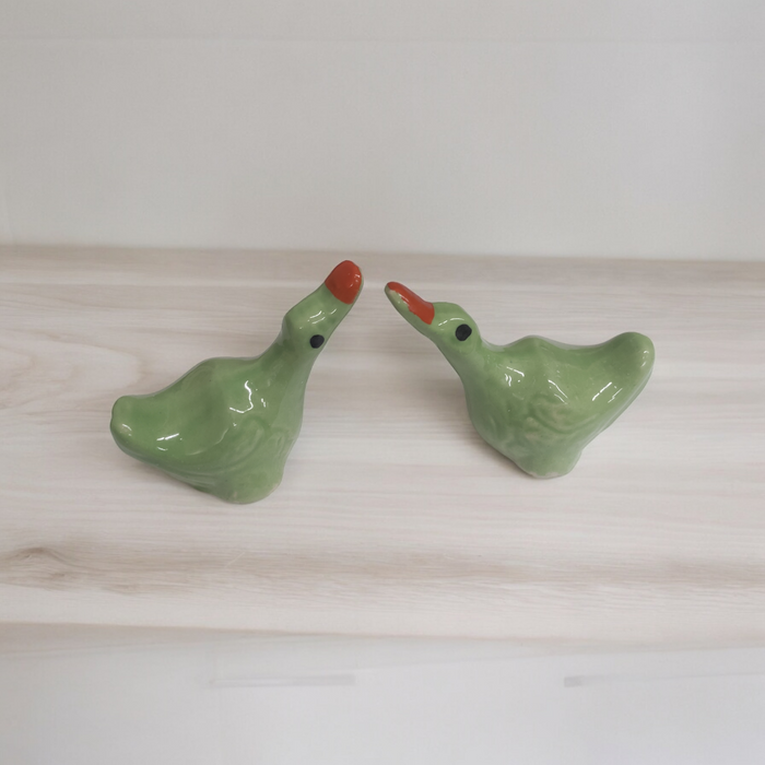 Duck Ceramic Miniature (pair)