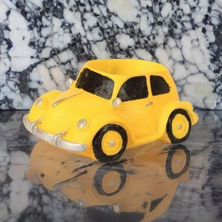 Yellow Car Resin Succulent Pot