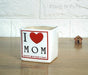 I Love Mom Square Ceramic Pot Type 2 - Plant N Pots