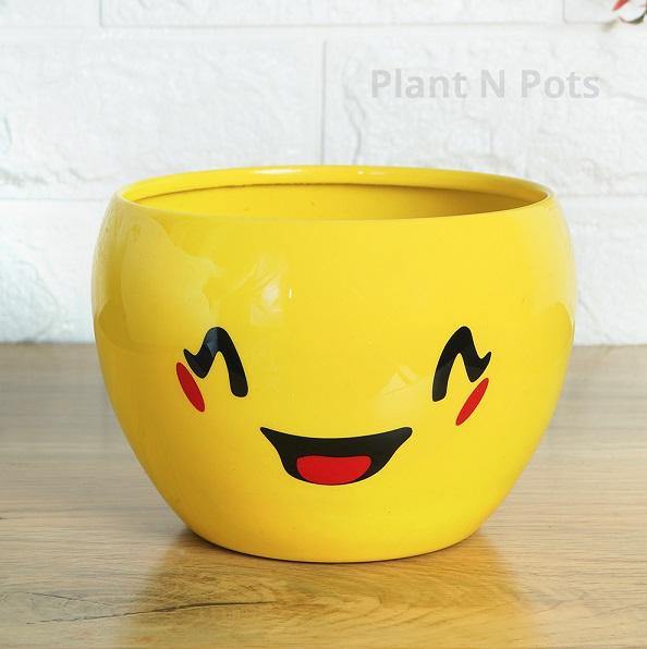 Smiley Face Pot