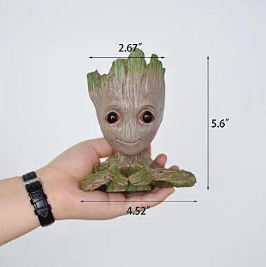Baby Groot Resin Succulent Pot Type 3 - Plant N Pots