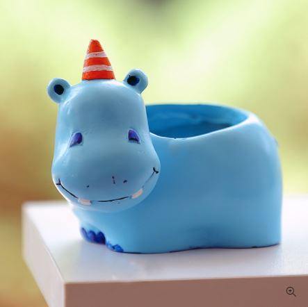 Cute Hippo Pot Succulent Pot - Plant N Pots
