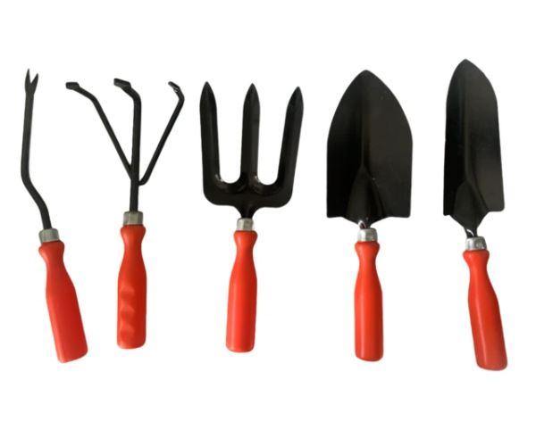 Garden Tool Kit Multi 5-Piece Set Orange - Plant N Pots