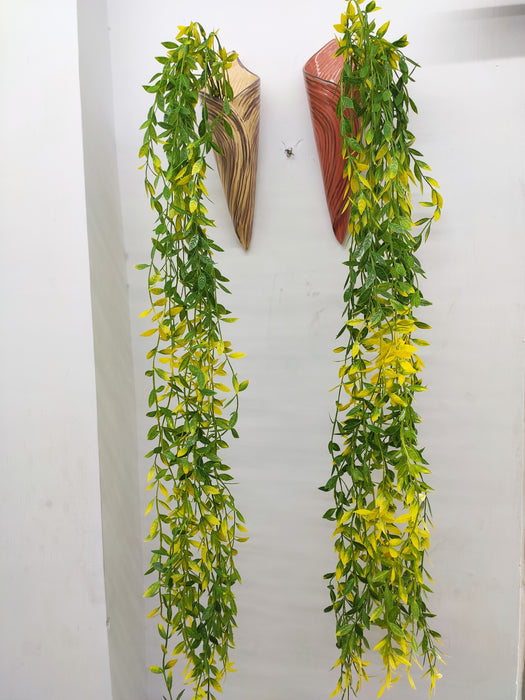 Artificial Hanging plant parrot green colour