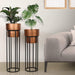 Metal Pot Stands Set of 2 Copper - Plant N Pots